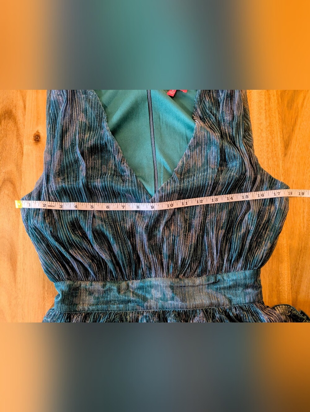 Flying Tomato Teal Green Tiered Ruffle Maxi Dress - Picture 8 of 8
